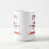 Koffie is mijn liefdestaal mok (Center)