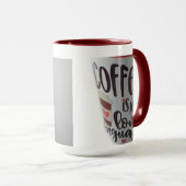 Koffie is mijn liefdestaal...mok mok (Voorkant rechts)