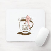 Koffie is mijn liefdestaal muismat (Met muis)