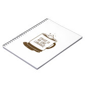 Koffie is mijn liefdestaal notitieboek (Linkerzijde)