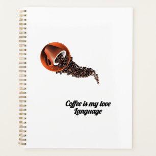 Koffie Is Mijn Liefdestaal Notitieboek – Mooie Kof