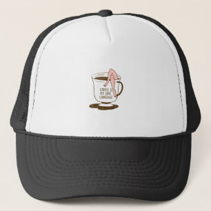 Koffie is mijn liefdestaal trucker pet