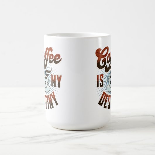 "Koffie is mijn lot" Mok (Center)