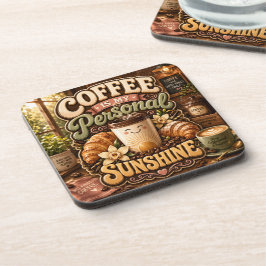 Koffie Is Mijn Persoonlijke Zonneschijn Bier Onderzetter