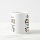 Koffie is mijn persoonlijkheid koffiemok (Center)