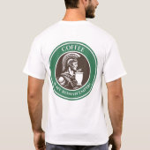 Koffie is mijn Romeinse Rijk T-shirt (Achterkant)