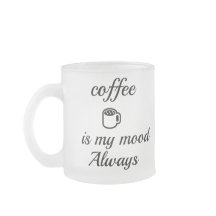Koffie Is Mijn Stemming Altijd Mok | Cute Minimaal