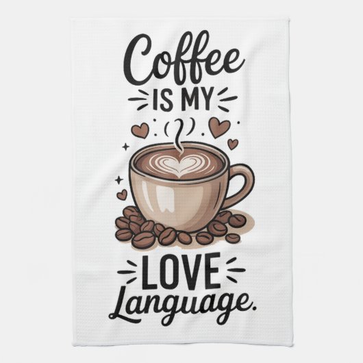 Koffie is mijn theedoek (Verticaal)