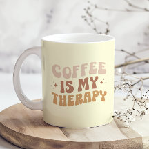 Koffie is mijn therapie Ik hou van koffie Quote Gr