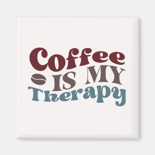 Koffie is mijn therapie magneet
