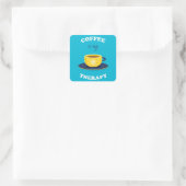 Koffie is mijn therapie Sticker (Tas)