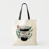 Koffie is mijn Valentijn Canvas tas (Voorkant)
