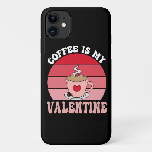 Koffie Is Mijn Valentijn Case-Mate iPhone Case (Achterkant)
