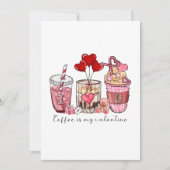 Koffie is mijn Valentijn Kaart (Voorkant)