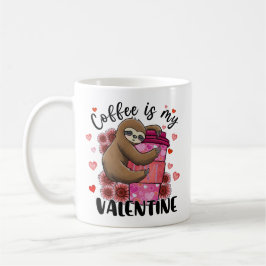 Koffie is mijn Valentijn Koffee Lover Sleuf Koffiemok