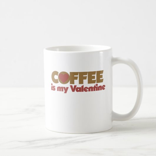 Koffie is mijn Valentijn Koffiemok (Rechts)