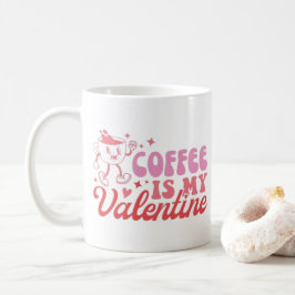 Koffie is mijn Valentijn Koffiemok