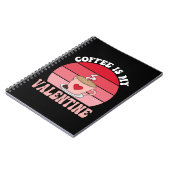 Koffie Is Mijn Valentijn Notitieboek (Linkerzijde)