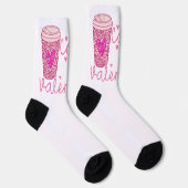 Koffie is mijn Valentijn Sokken (Rechts)