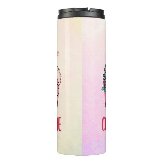 Koffie is mijn Valentijn Thermosbeker (Achterkant)