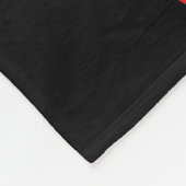 Koffie Is Mijn Valentijnskelet Fleece Deken (Hoek)