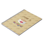 Koffie is mijn vriend notitieboek (Linkerzijde)