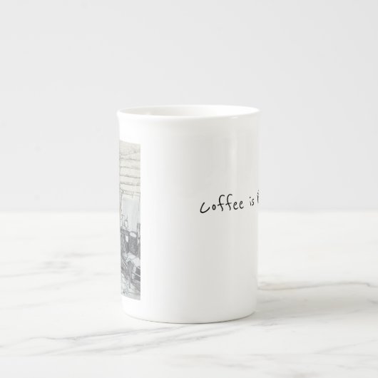 Koffie is Mok brouwen (Voorkant)