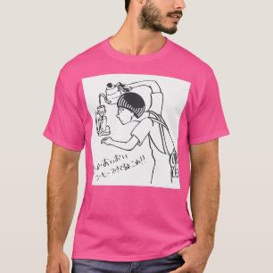 Koffie is te gemakkelijk t-shirt
