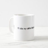 Koffie IV Mok (Voorkant links)