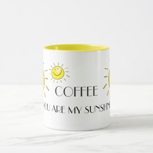 Koffie Je bent mijn Sunshine Mok (Midden)