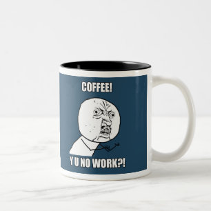 KOFFIE! JE HEEFT GEEN WERK?! TWEEKLEURIGE KOFFIEMOK