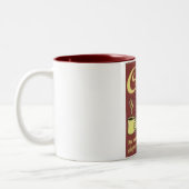 Koffie! Je kunt slapen als je dood bent, Mok (Links)