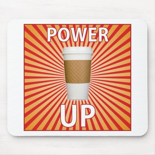 Koffie - Je superkracht! Muismat (Voorkant)