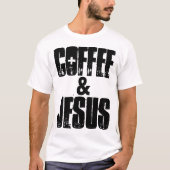 KOFFIE & JESUS, Christelijke T-shirts en sweatshir (Voorkant)