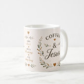 Koffie & Jezus | Inspirerende koffiemok (Voorkant rechts)