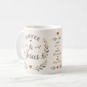 Koffie & Jezus | Inspirerende koffiemok (Voorkant links)