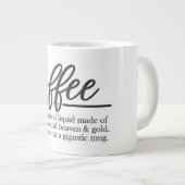 Koffie - Jumbo-Mok Grote Koffiekop (Voorkant rechts)