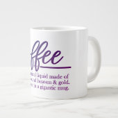 Koffie - Jumbo-Mok Grote Koffiekop (Voorkant rechts)