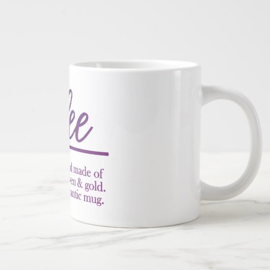 Koffie - Jumbo-Mok Grote Koffiekop (Rechts)