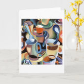 KOFFIE KAART (Gele Bloem)