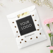 Koffie Kafeteria Business Logo Bedankzakje (Gezegeld)