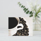 Koffie/Kaffe Briefkaart (Staand voorkant)