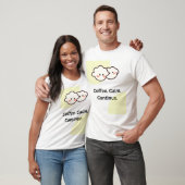 koffie kalm knuffel t-shirt (Unisex)