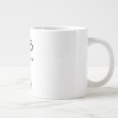 Koffie Kalm Moederschap Silhouet Art Grote Koffiekop (Rechts)