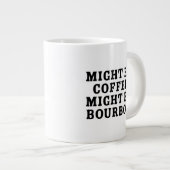 Koffie kan bourbon zijn grote koffiekop (Voorkant rechts)