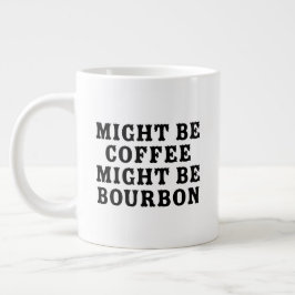 Koffie kan bourbon zijn grote koffiekop