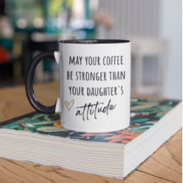 Koffie kan een sterker grappig oudergeschenk zijn tweekleurige koffiemok