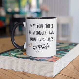 Koffie kan een sterker grappig oudergeschenk zijn tweekleurige koffiemok