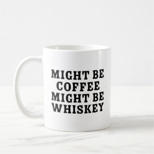 Koffie kan whisky zijn koffiemok