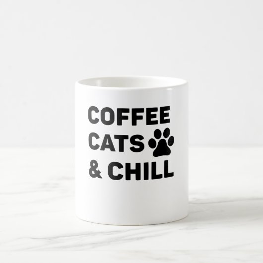 Koffie Katten & Chill Koffiemok (Center)